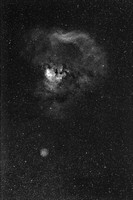 The Question Mark nebula